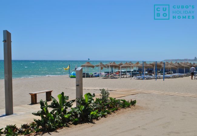 Plage près de cet appartement à Fuengirola