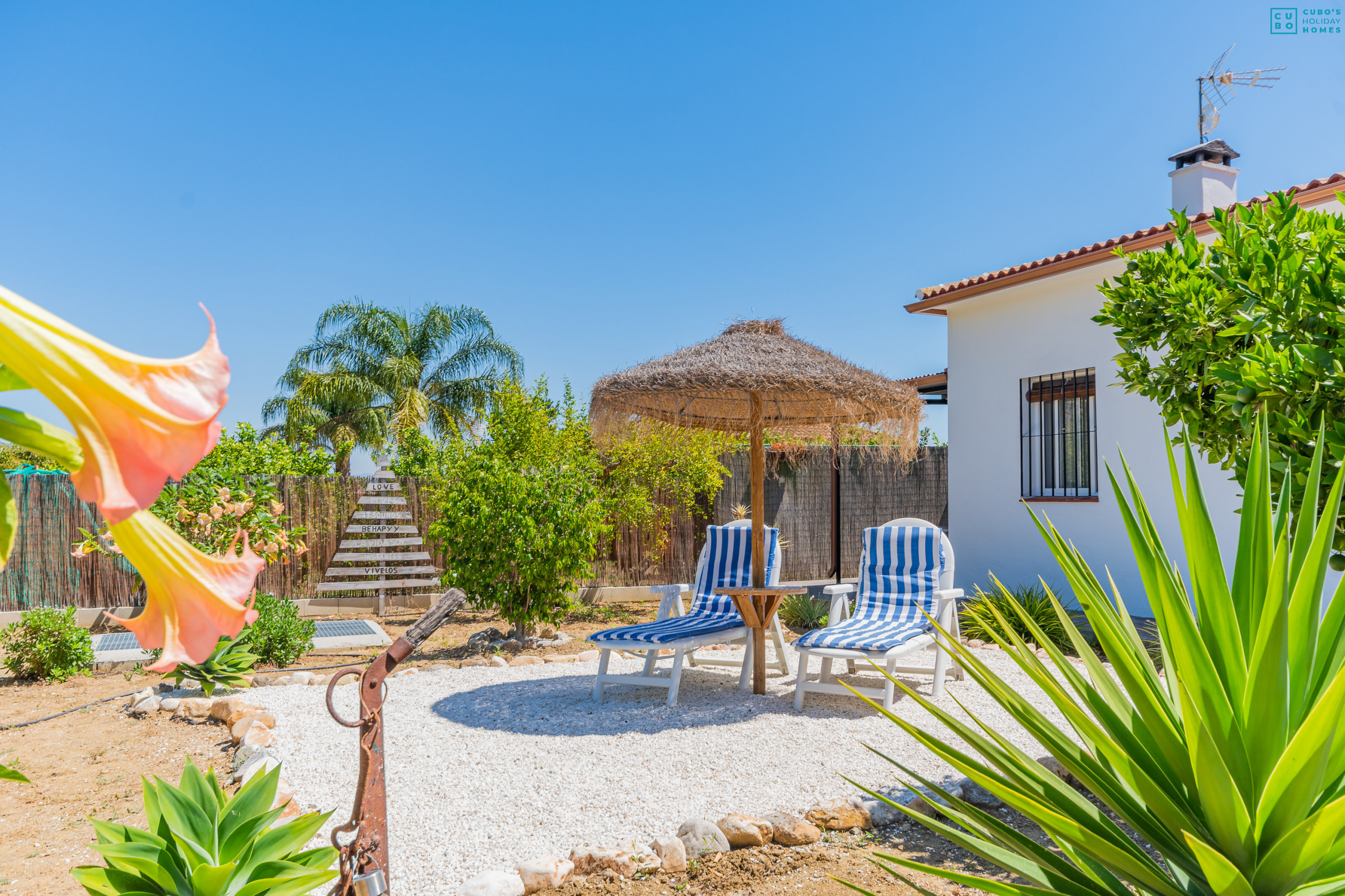 Terrasse de cette Finca à Alhaurín el Grande