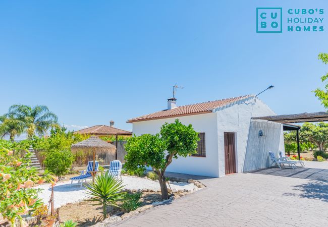 Terrasse de cette Finca à Alhaurín el Grande