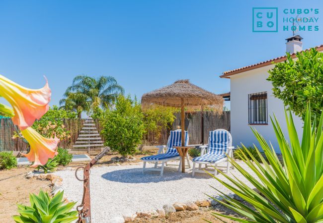 Terrasse de cette Finca à Alhaurín el Grande