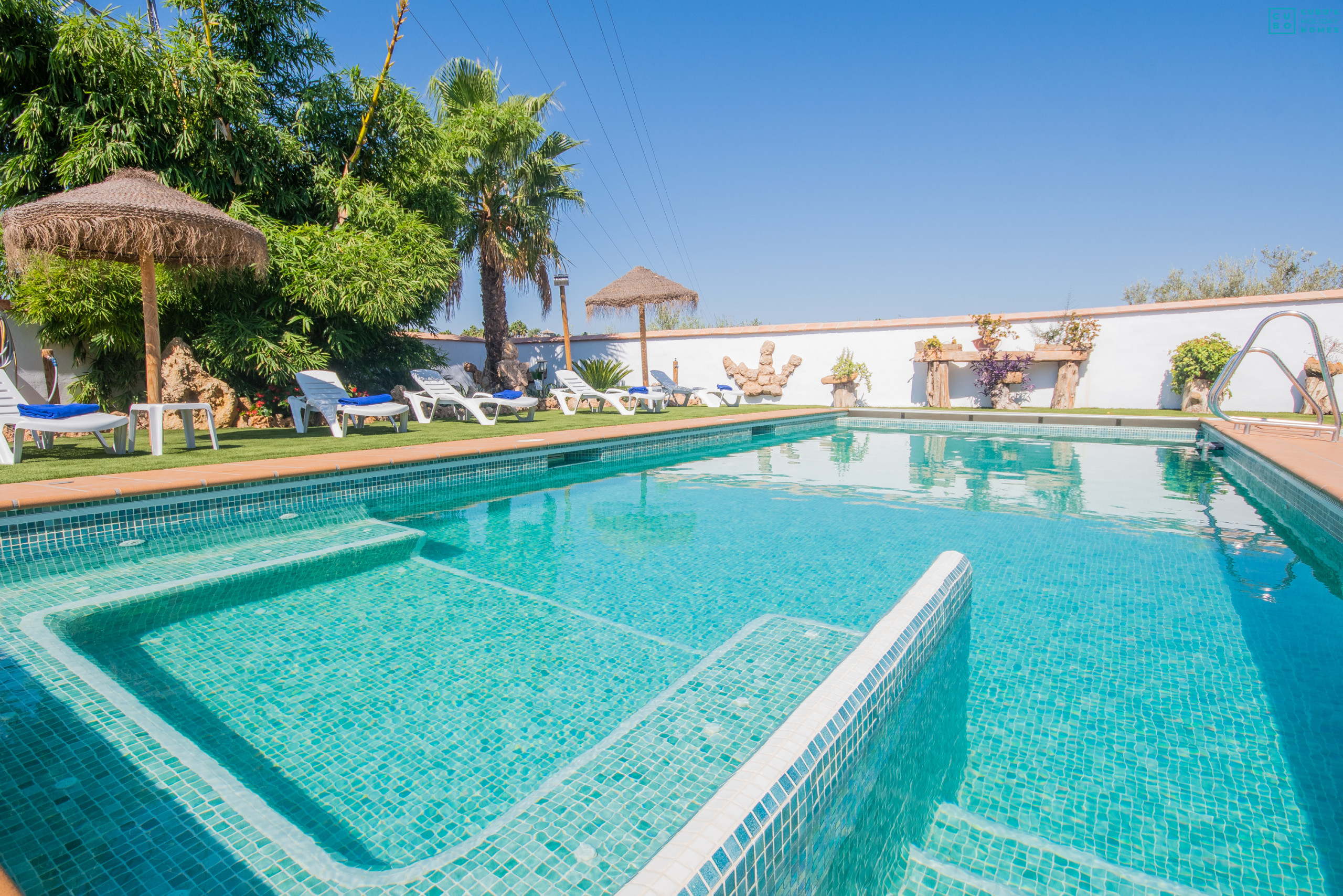 Piscine privée de cette maison rurale à Alhaurín el Grande