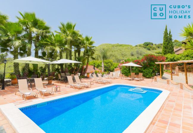 Piscine de ce studio rural à Mijas Pueblo