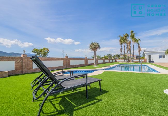 Piscine privée de cette Villa à Cártama