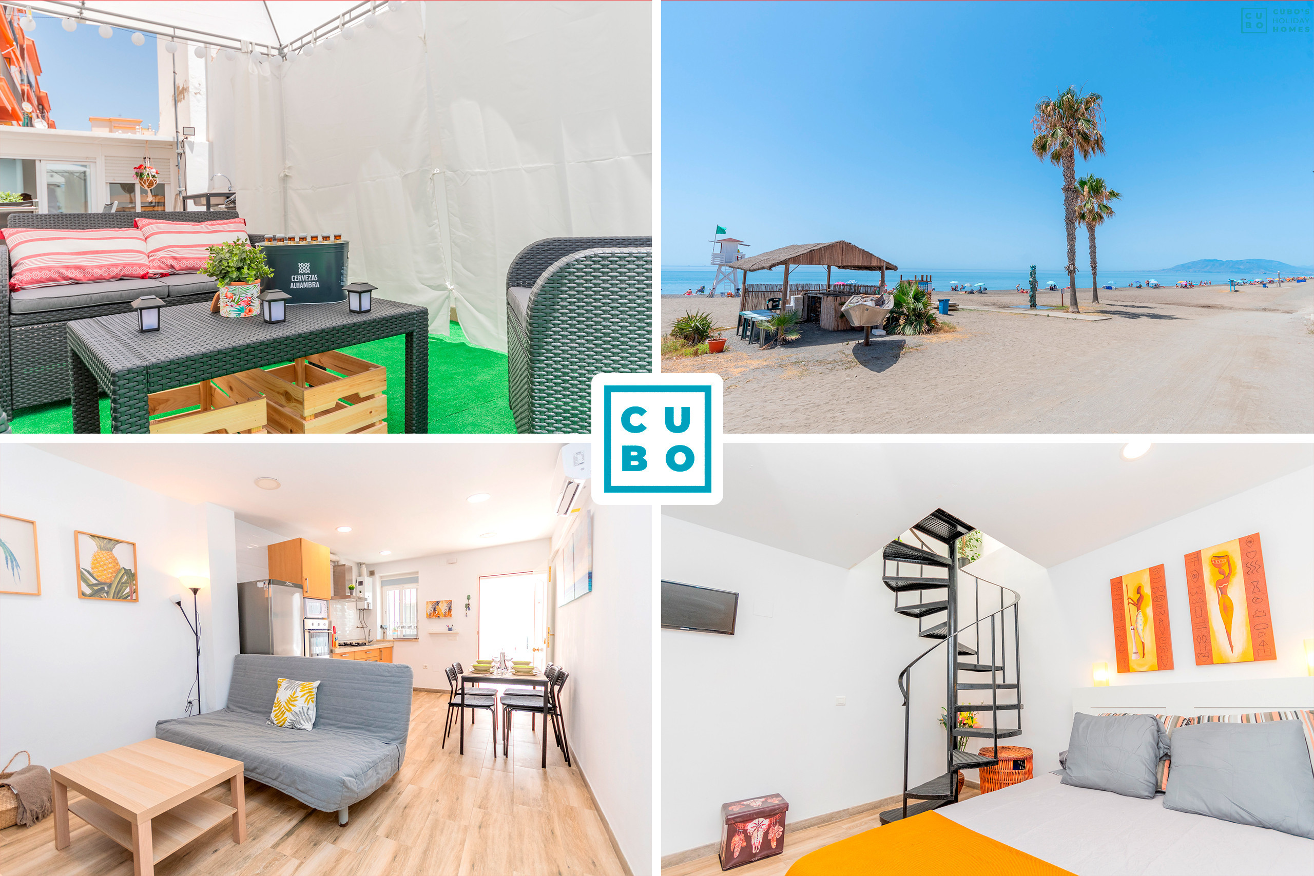 Appartement de vacances près de la plage à La Cala del Moral