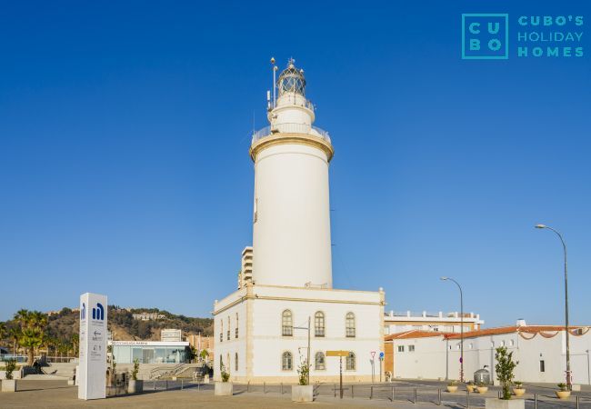 Villa à Malaga - Cubo's Gibralfaro House Center