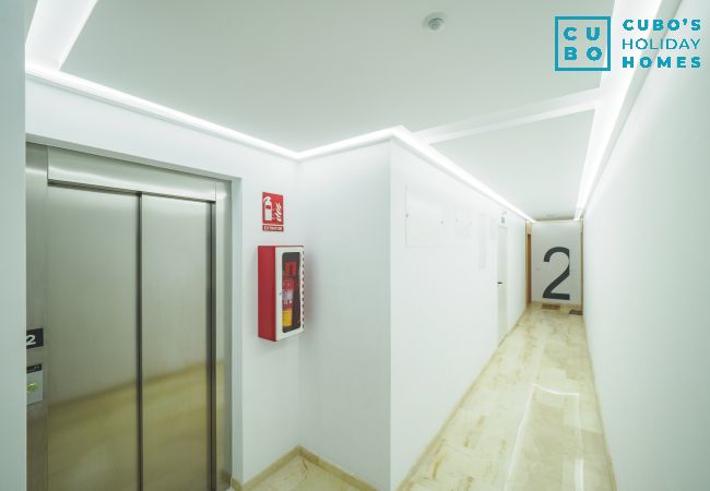 Appartement à Málaga - Cubo's Sea View Pacifico Street & Free Parking Appartement à Málaga - Cubo's Sea View Pacifico Street & Free Parking