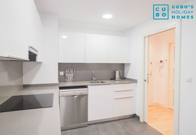 Appartement à Málaga - Cubo's Sea View Pacifico Street & Free Parking Appartement à Málaga - Cubo's Sea View Pacifico Street & Free Parking