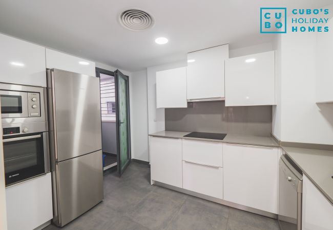 Appartement à Málaga - Cubo's Sea View Pacifico Street & Free Parking Appartement à Málaga - Cubo's Sea View Pacifico Street & Free Parking