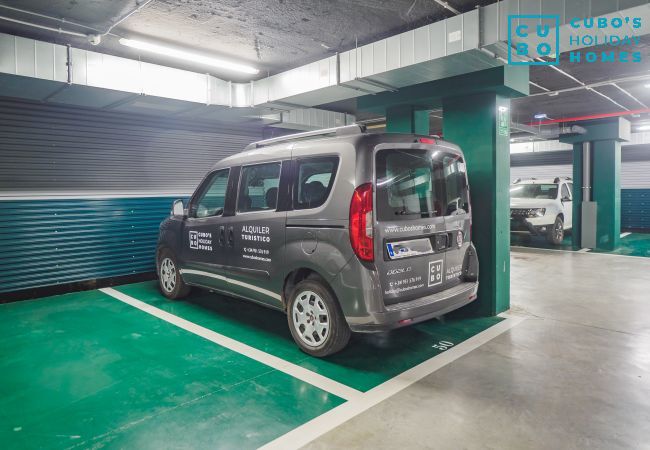 Appartement à Málaga - Cubo's Sea View Pacifico Street & Free Parking Appartement à Málaga - Cubo's Sea View Pacifico Street & Free Parking