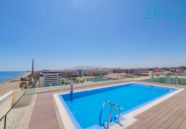 Appartement à Málaga - Cubo's Sea View Pacifico Street & Free Parking Appartement à Málaga - Cubo's Sea View Pacifico Street & Free Parking