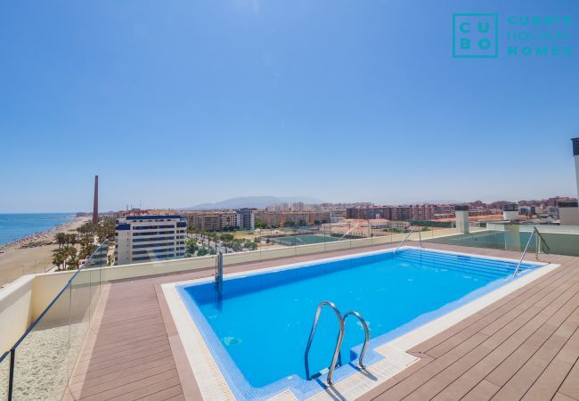 Appartement à Málaga - Cubo's Sea View Pacifico Street & Free Parking Appartement à Málaga - Cubo's Sea View Pacifico Street & Free Parking