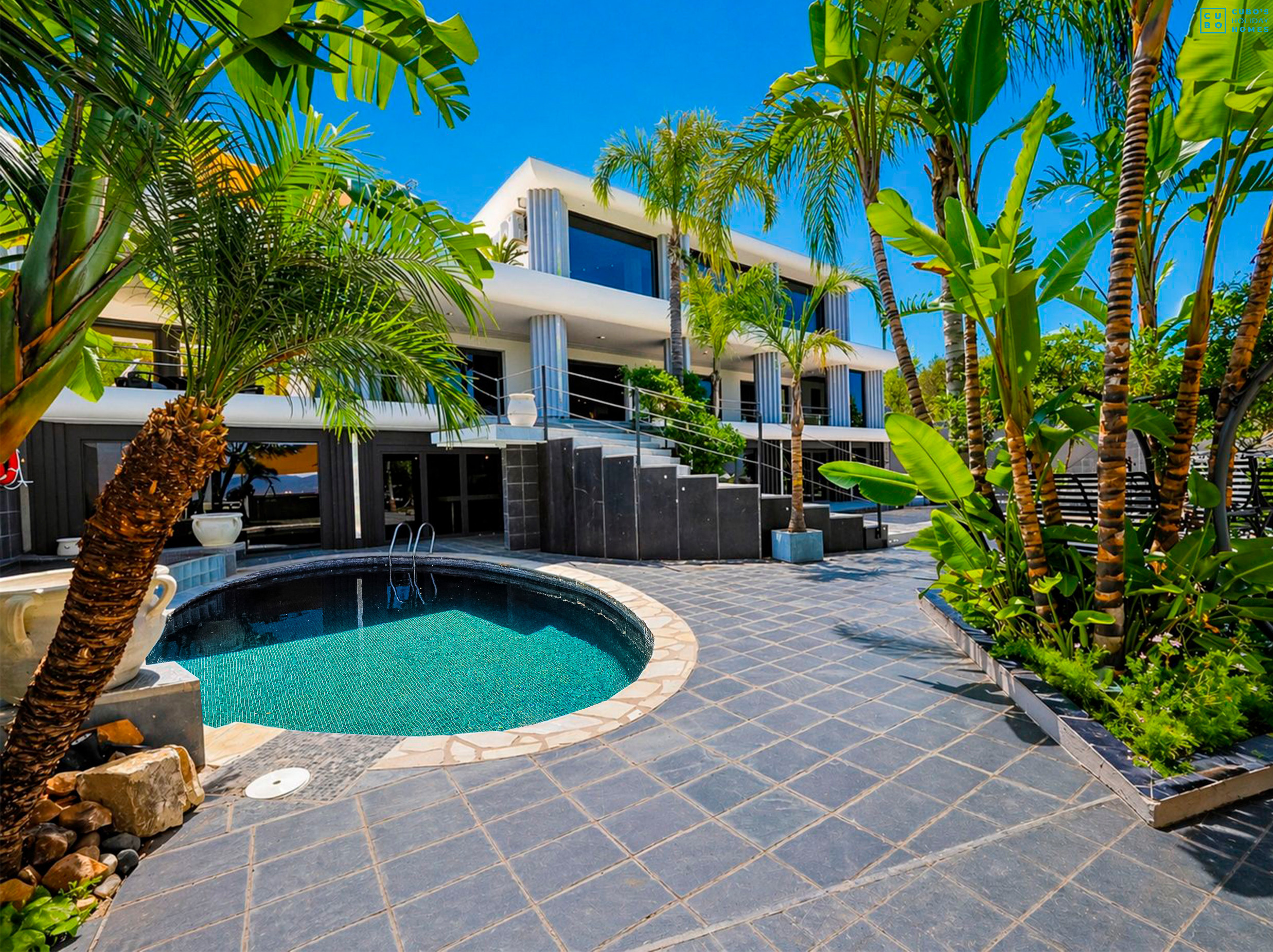 villa à Alhaurín el Grande - Cubo's Villa Le Corbusier