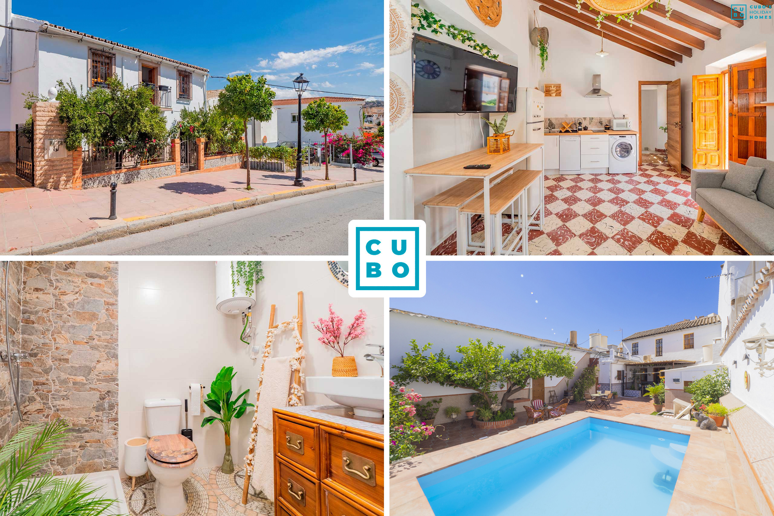 Studio de vacances avec piscine à Casabermeja