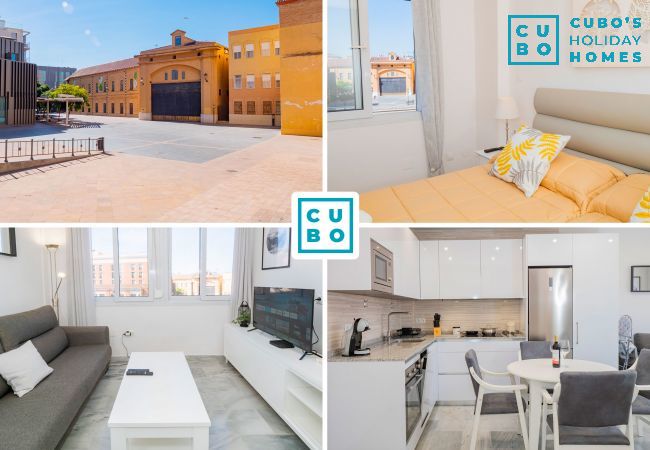 Charmant appartement au centre de Malaga pour 4 personnes.