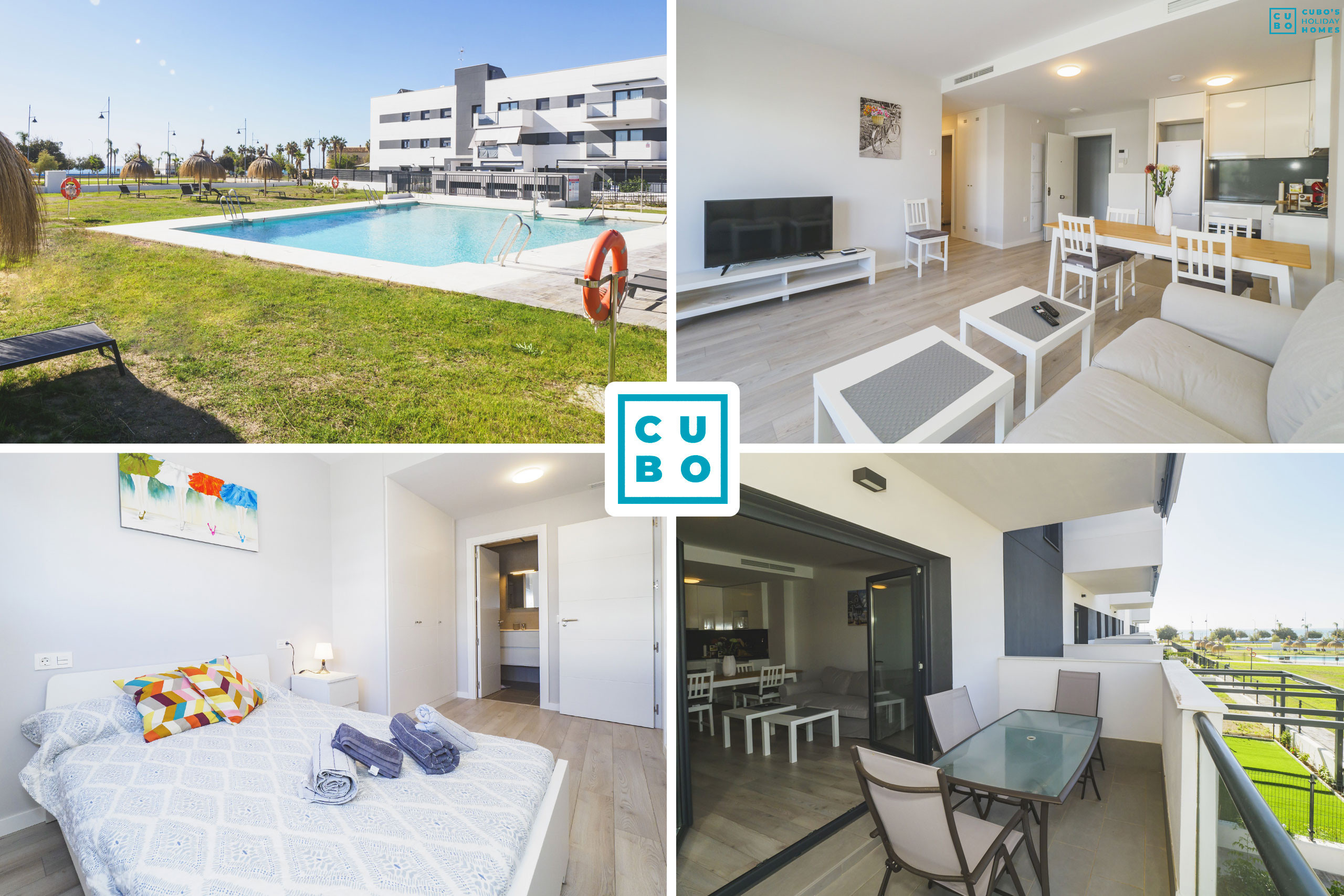 Appartement avec piscine et parking à Velez Malaga pour 6 personnes.