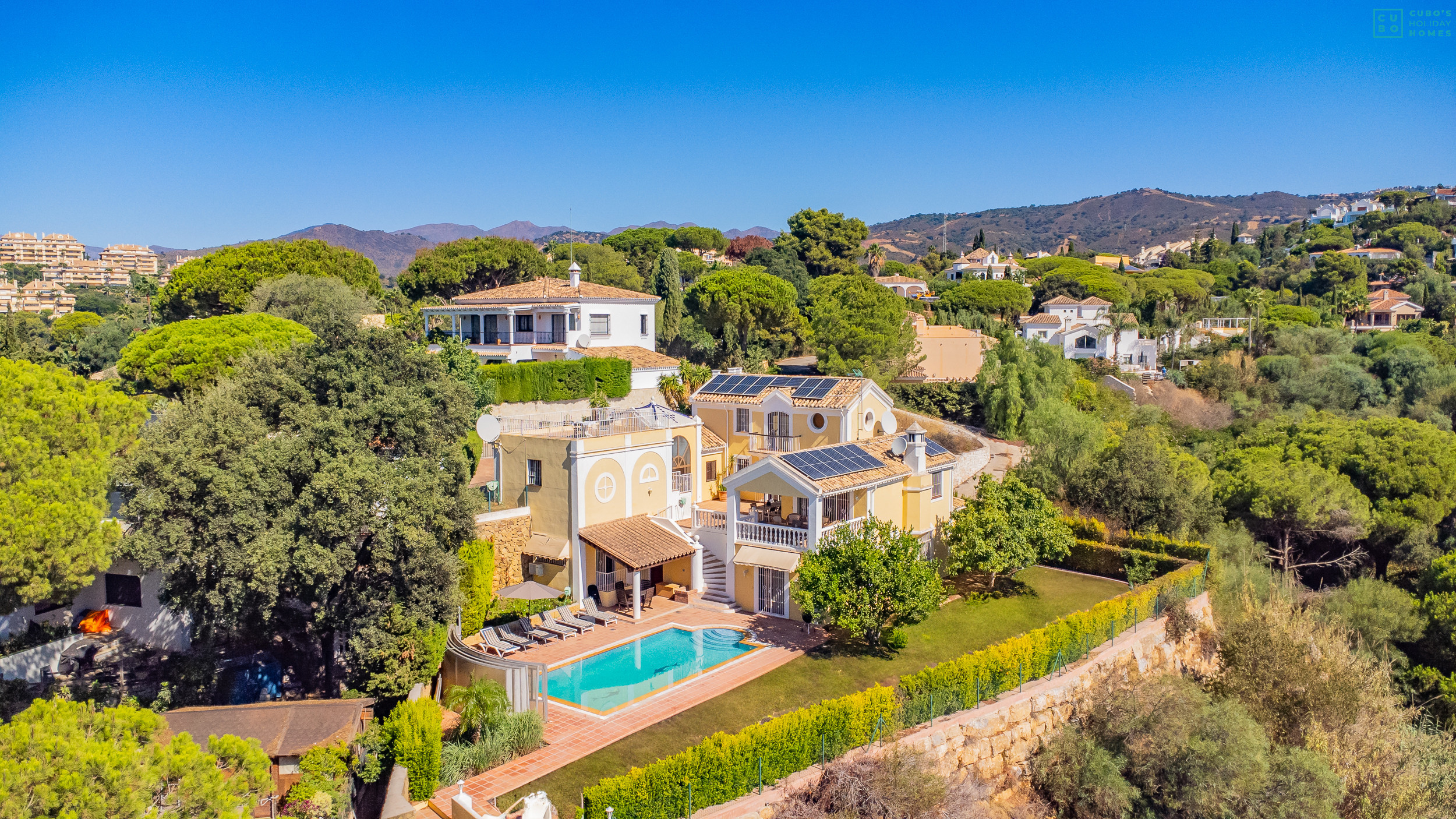 Spectaculaire villa familiale avec piscine à Marbella pour 12 personnes