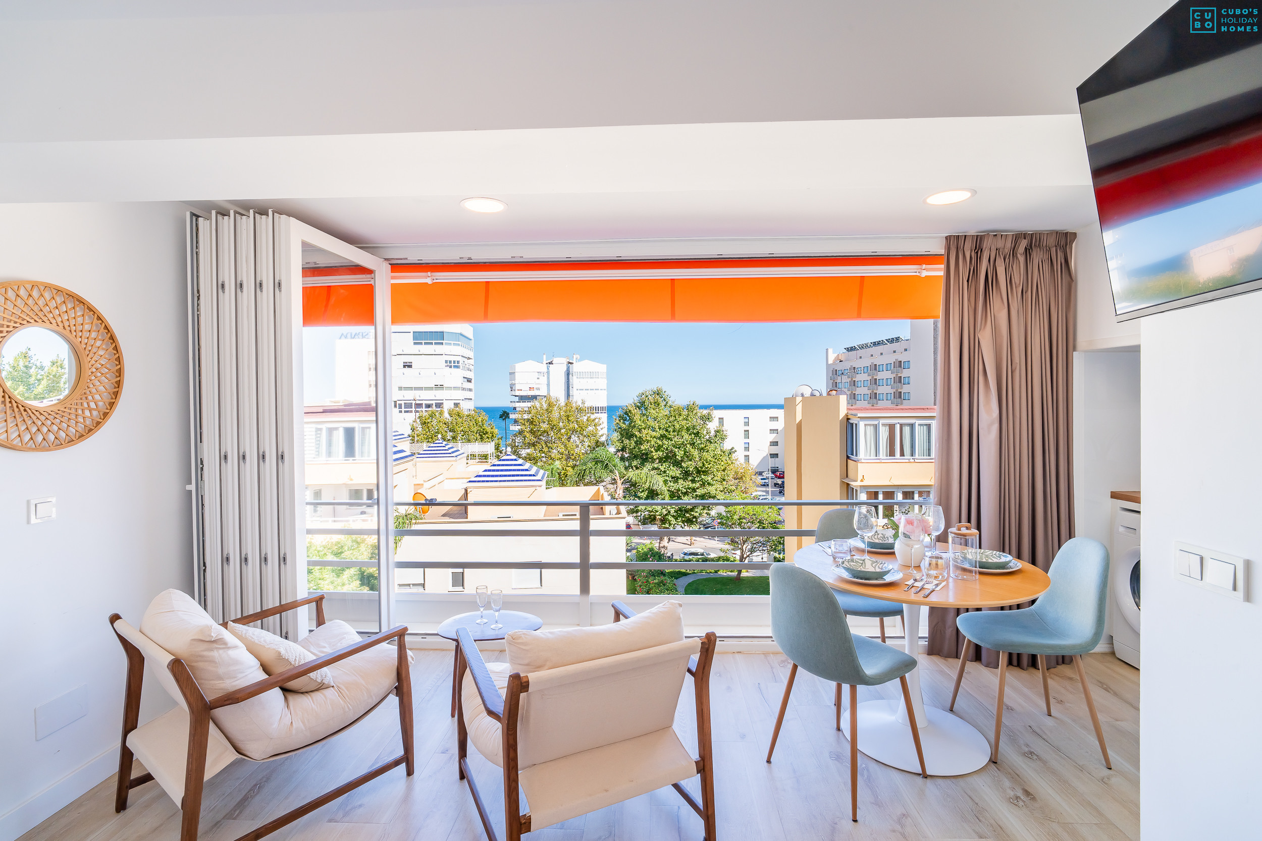Studio de vacances avec vue sur la mer à Torremolinos