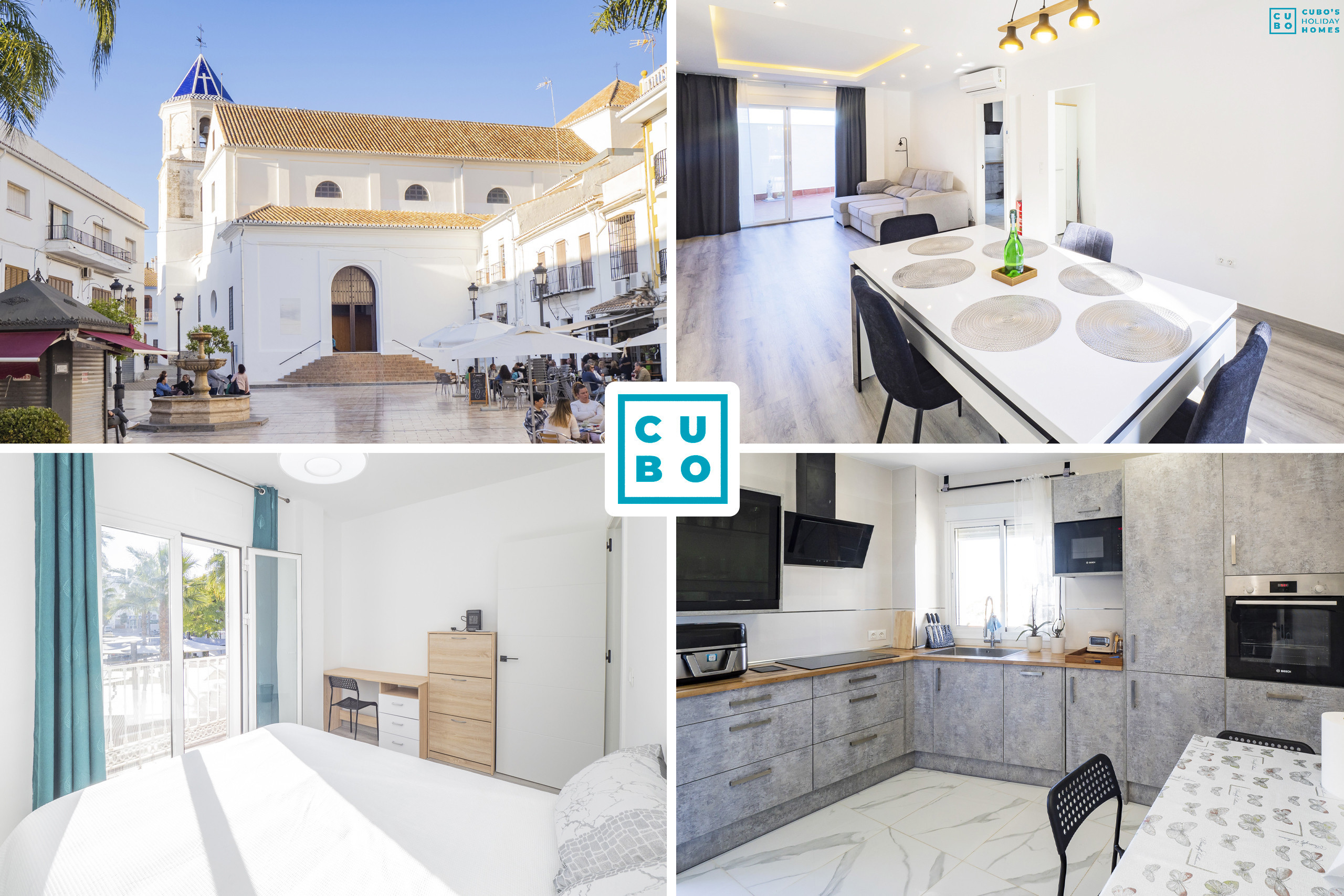 Merveilleux appartement de vacances pour 4 personnes à Alhaurín