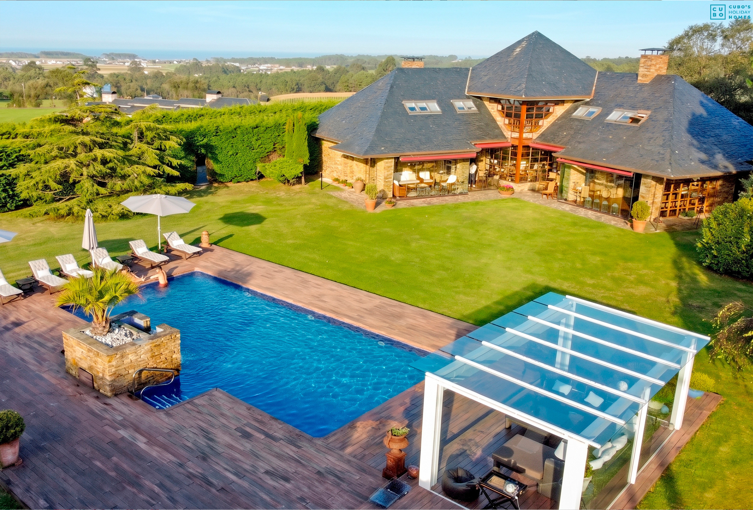 Villa de vacances avec piscine dans les Asturies