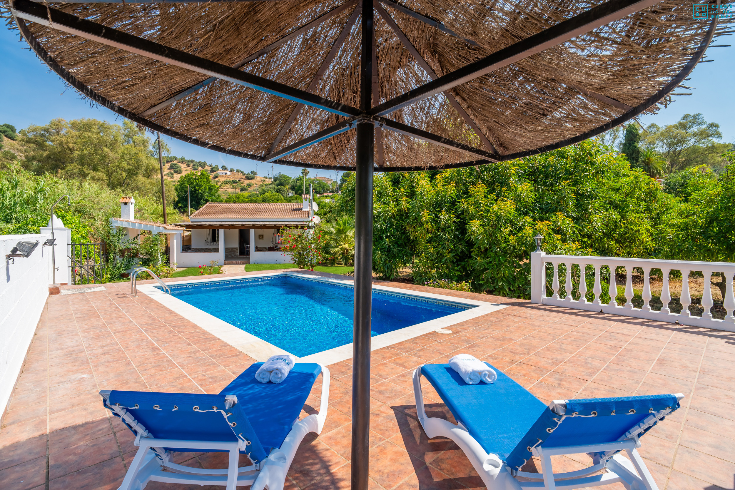 Maison rurale avec piscine à Tolox
