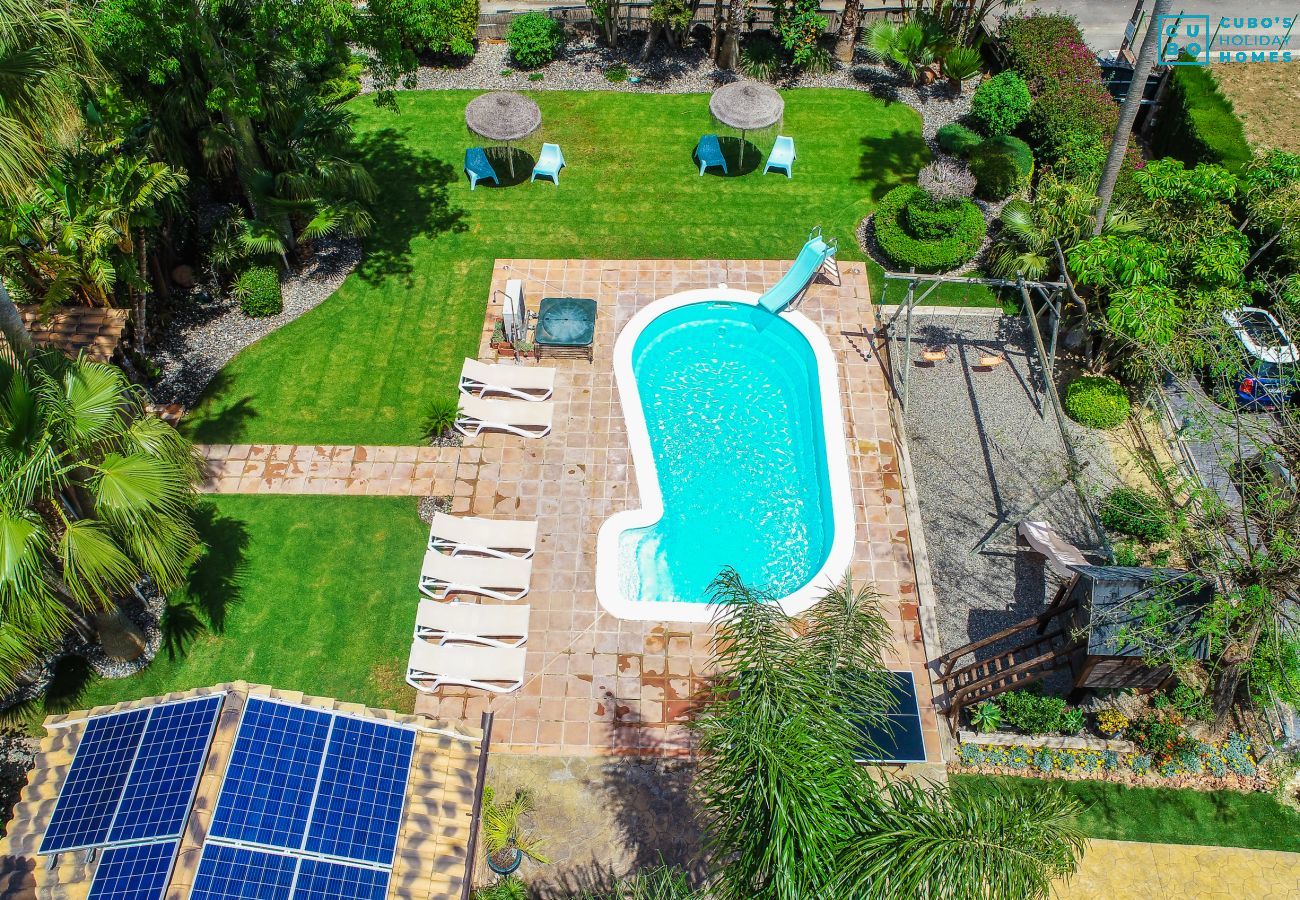 Vues de cette villa à Alhaurín de la Torre