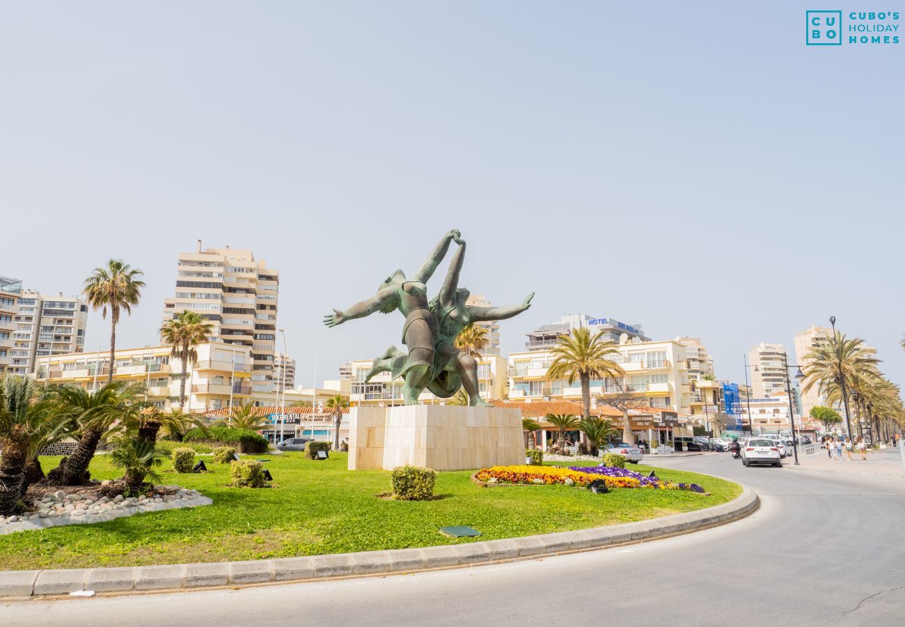 Plage près de cet appartement à Torremolinos