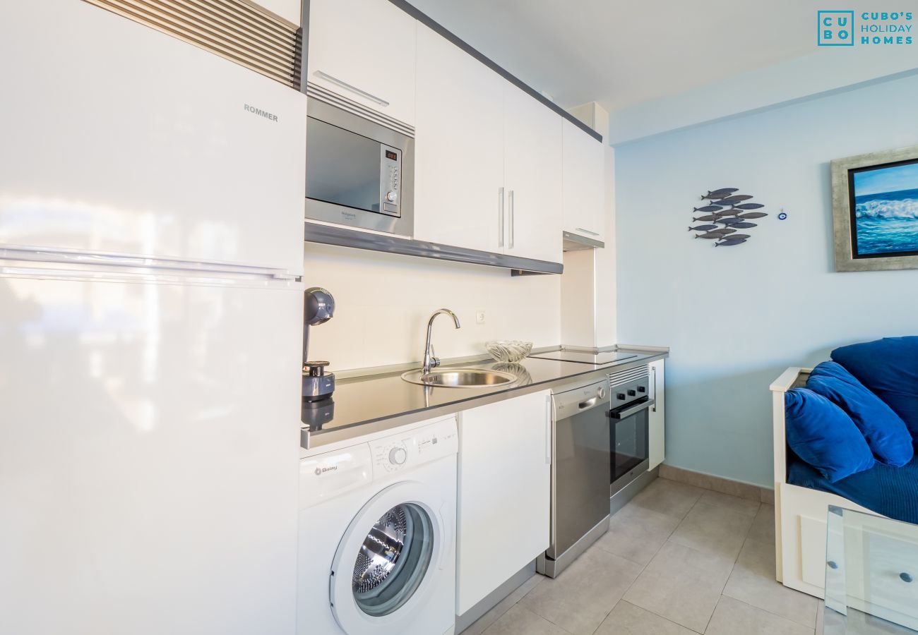 Cuisine de cet appartement à Torremolinos