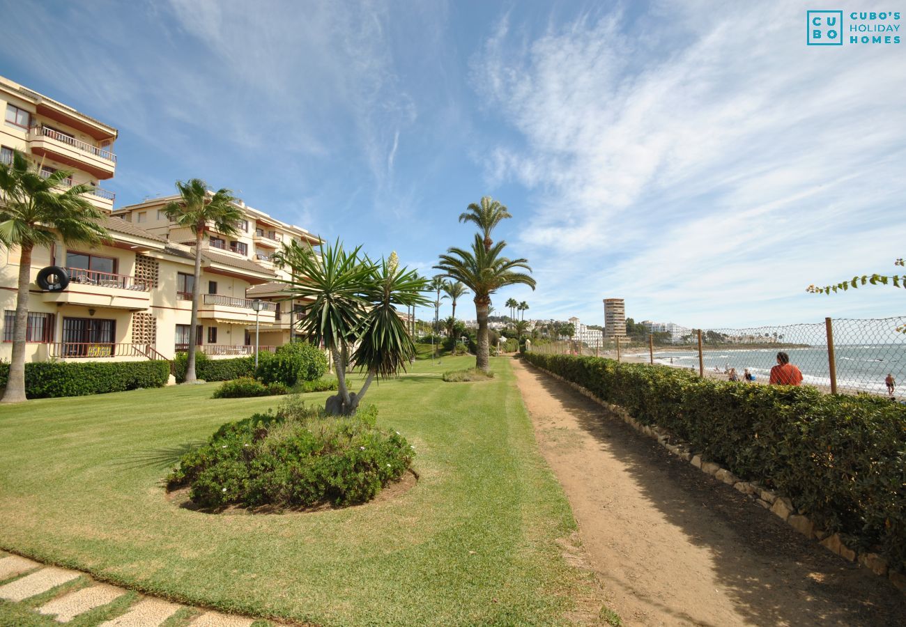 Vues de cet appartement à Marbella