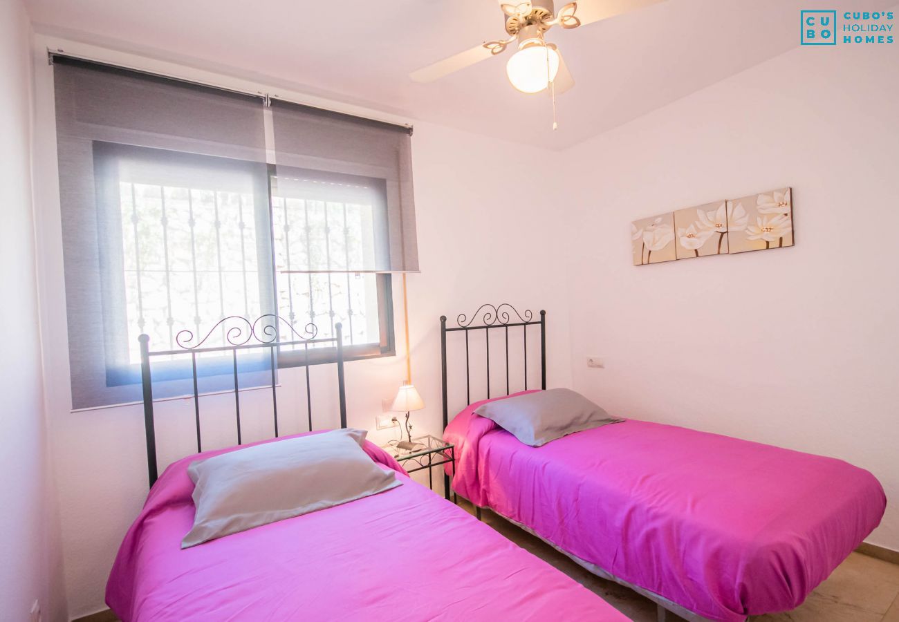 Chambre de cet appartement à Mijas Costa