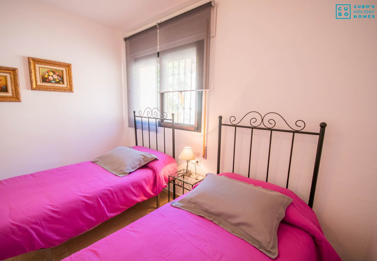 Chambre de cet appartement à Mijas Costa