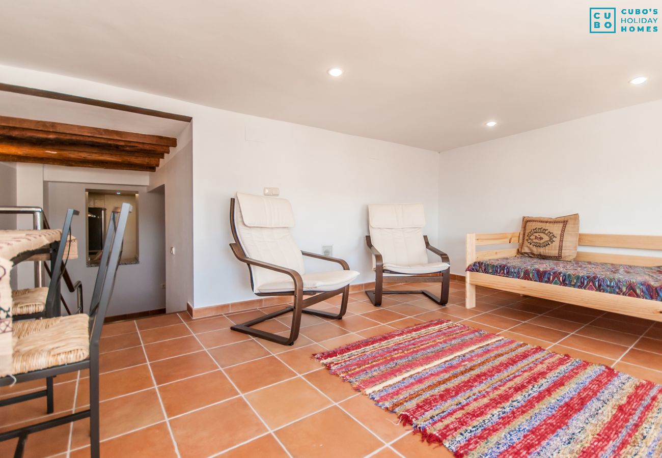 Salle à manger de cette maison près du Caminito del Rey