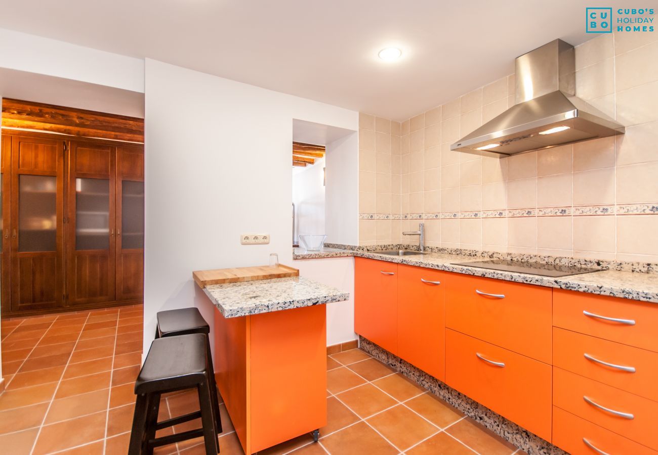 Cuisine de cette maison près du Caminito del Rey