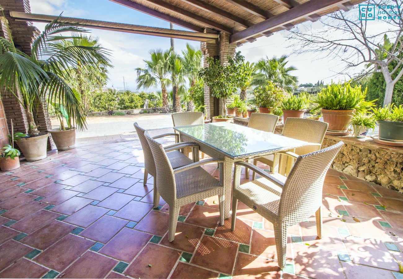 Terrasse de cette ferme à Alhaurín el Grande