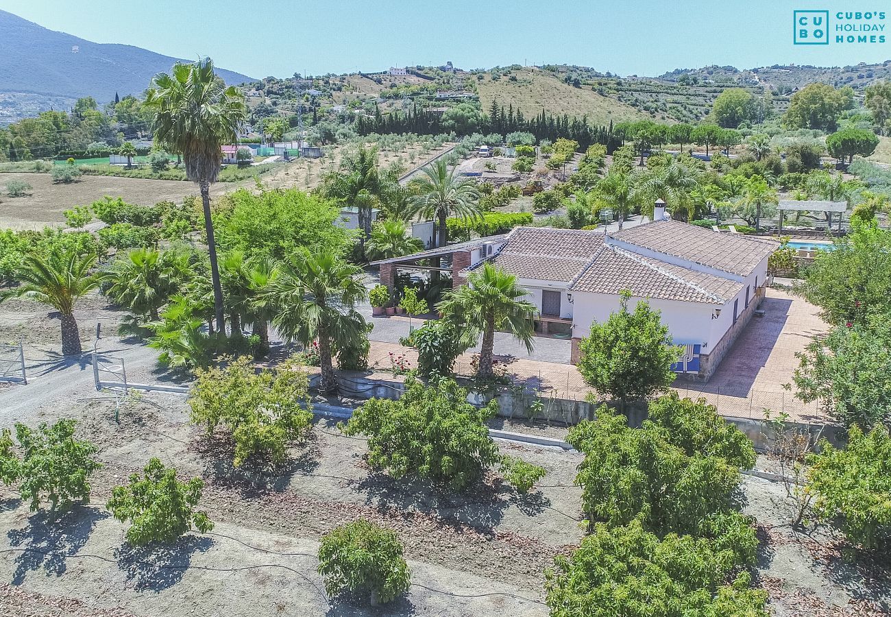 Vues de cette maison de campagne à Alhaurín el grande