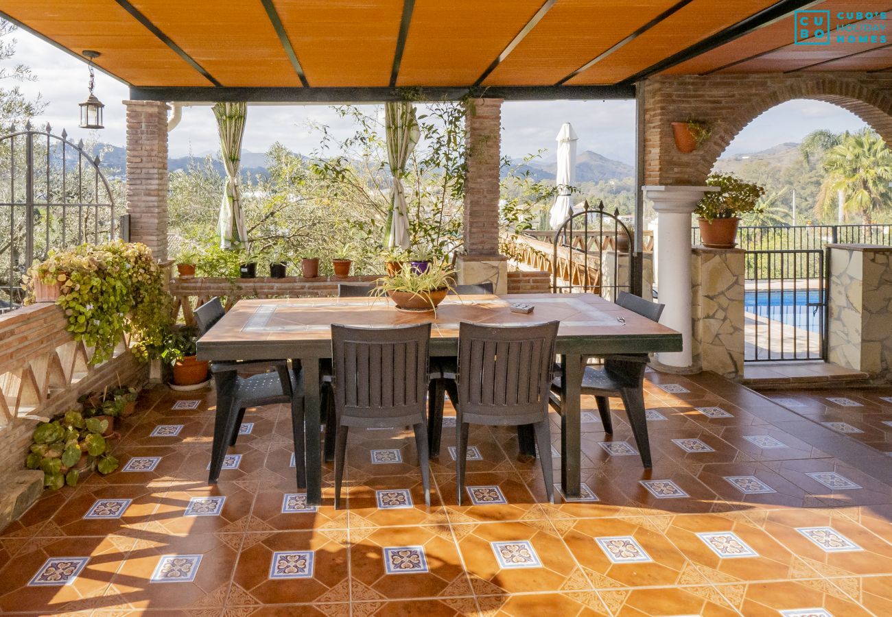 Terrasse de cette Finca à Coin