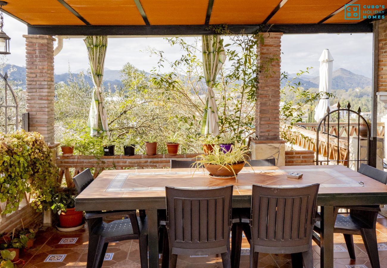 Terrasse de cette Finca à Coin