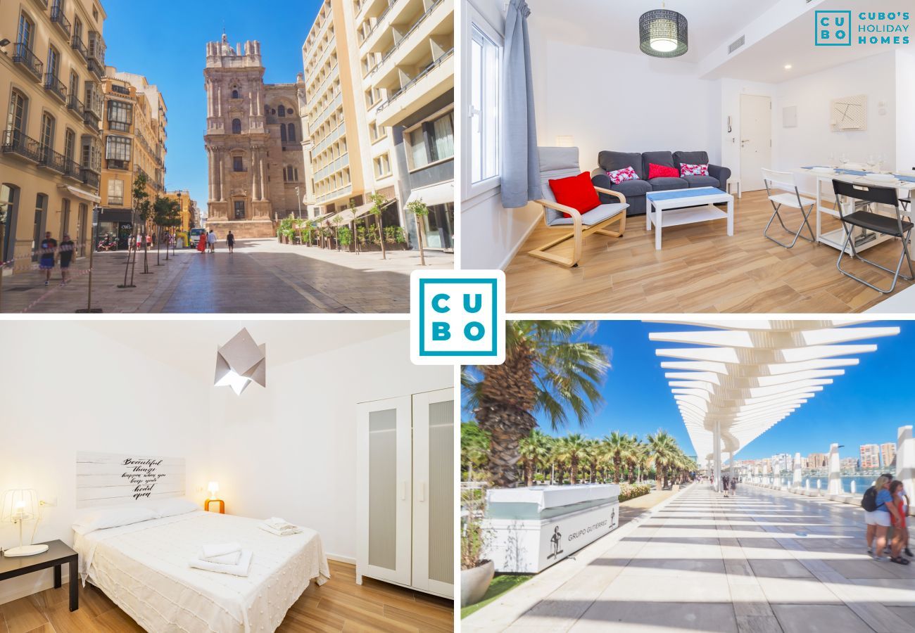 Appartement de vacances dans le centre de Malaga pour 4 personnes