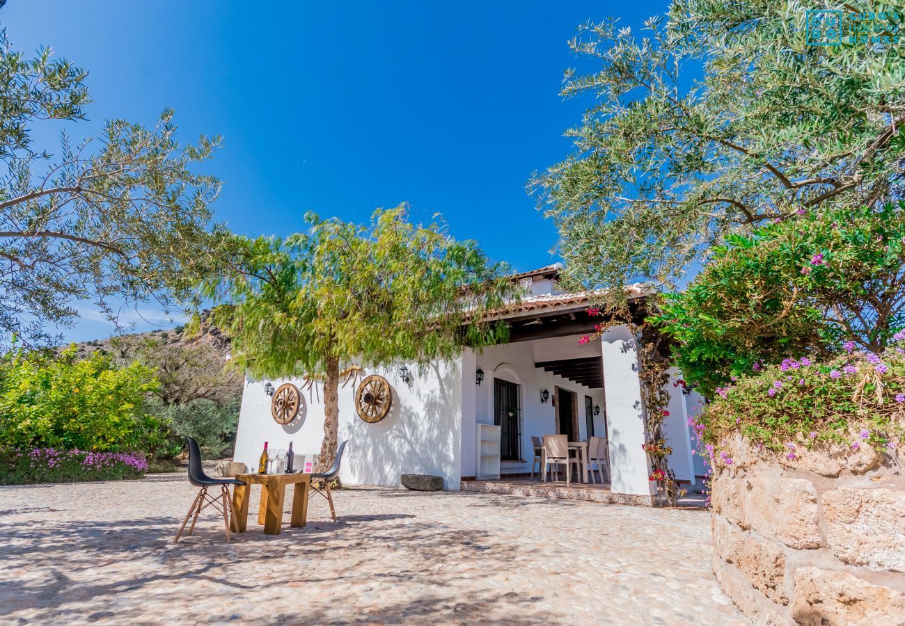 Terrasse de cette villa à Alhaurín el Grande