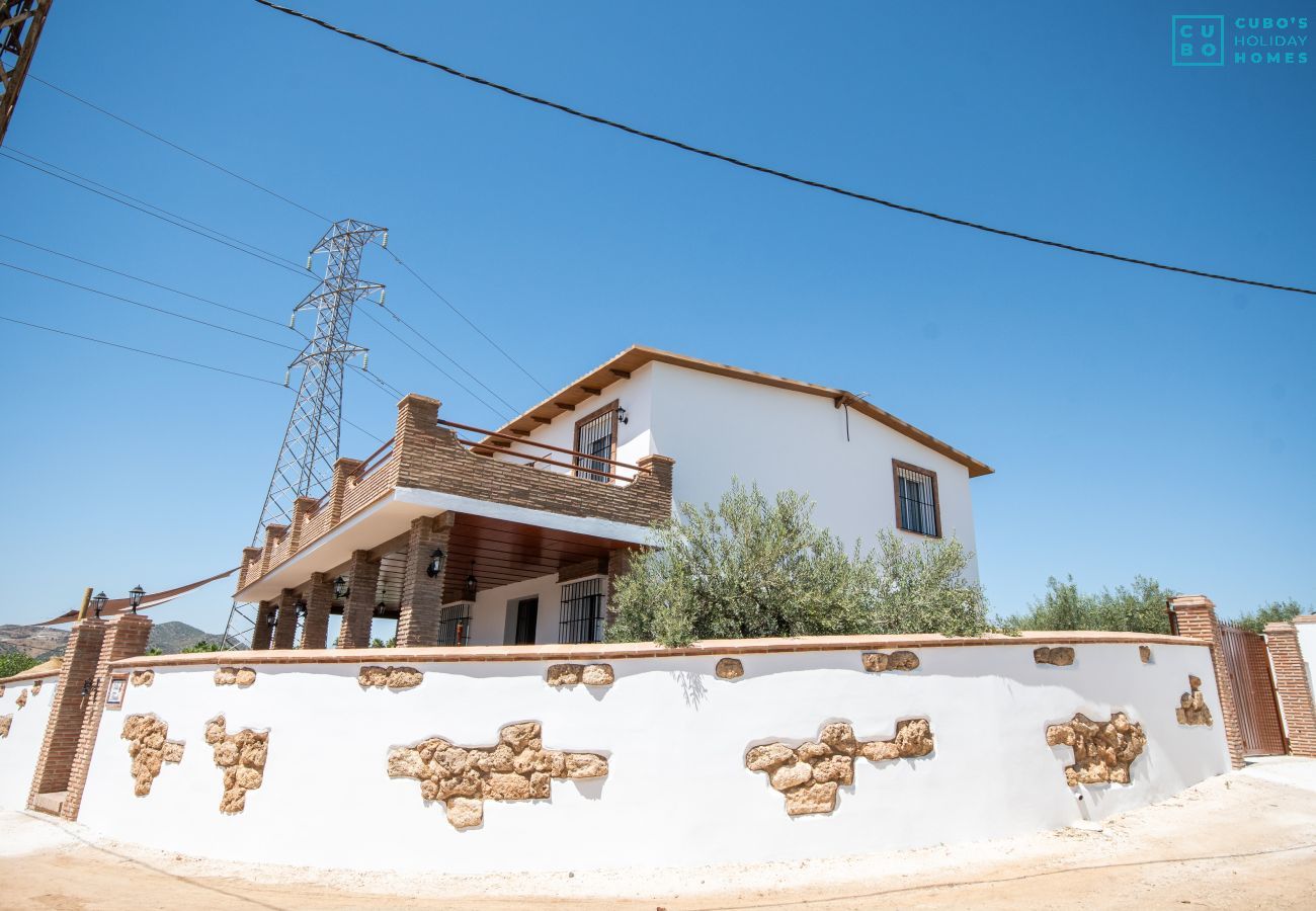 Terrasse de cette villa à Alhaurín el Grande