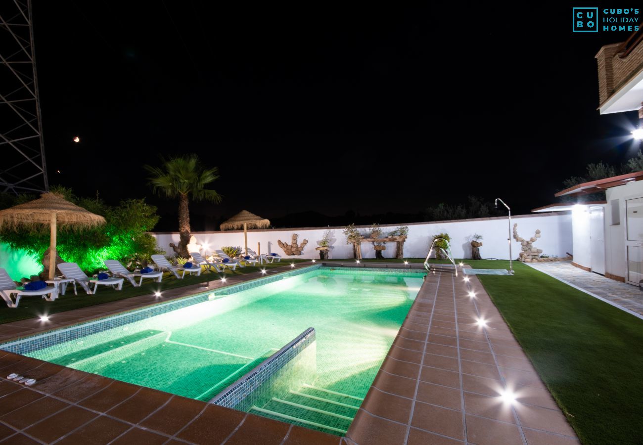 Piscine de cette maison rurale à Alhaurín el Grande