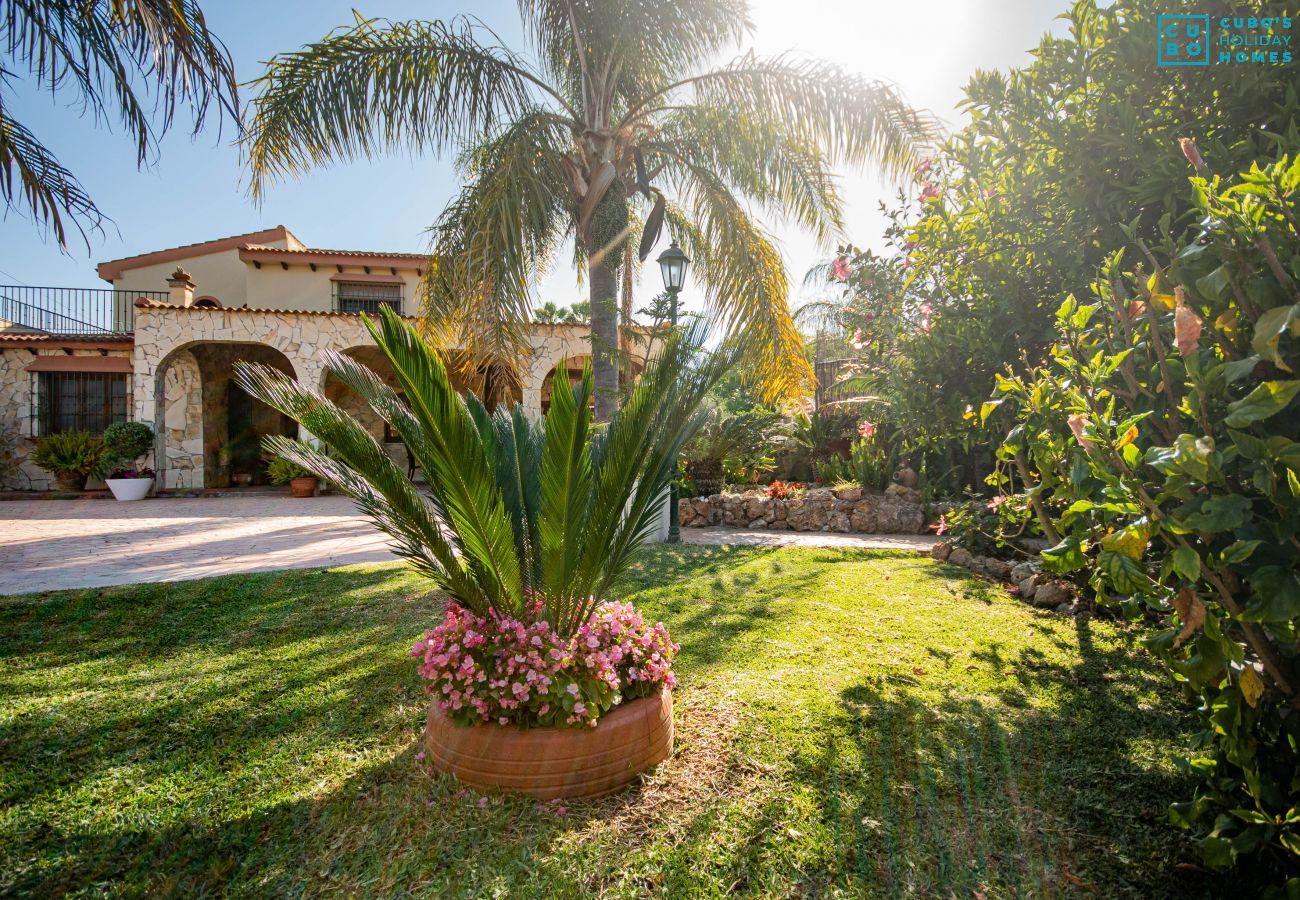 Jardin de cette Finca à Alhaurín el Grande