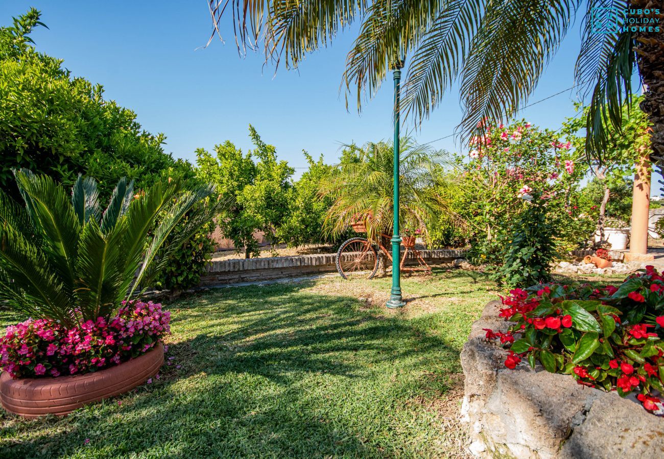 Jardin de cette Finca à Alhaurín el Grande