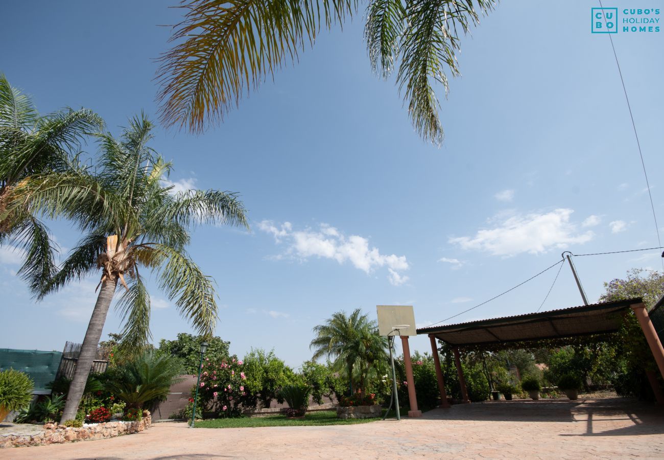 Terrasse de cette Finca à Alhaurín el Grande
