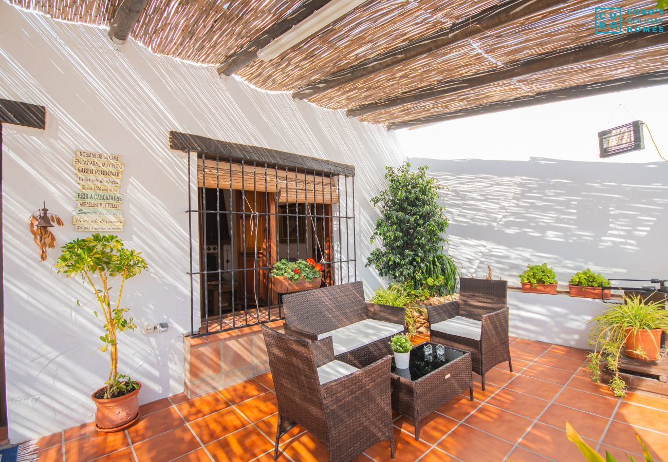 Terrasse de cette Finca à Cártama