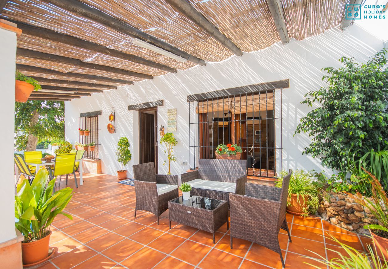 Terrasse de cette Finca à Cártama