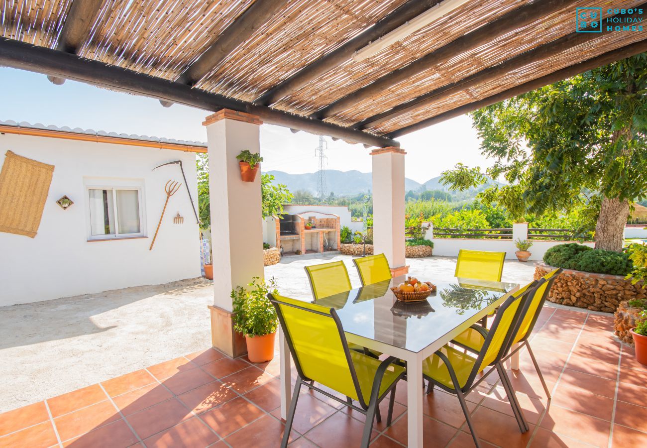 Terrasse de cette Finca à Cártama