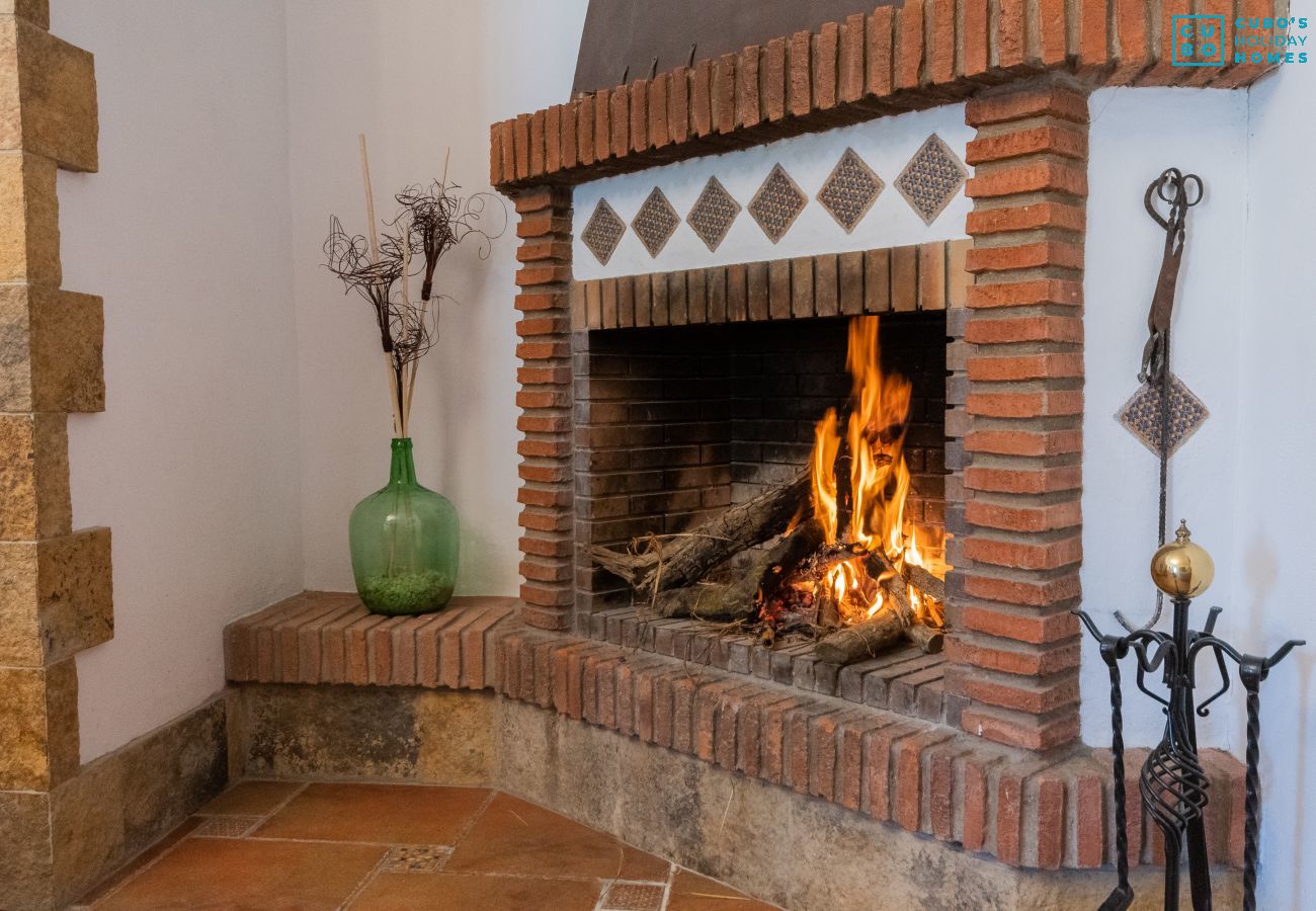 Salon de cette Finca à Cártama