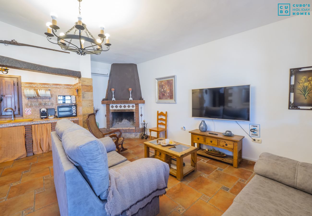 Salon de cette Finca à Cártama