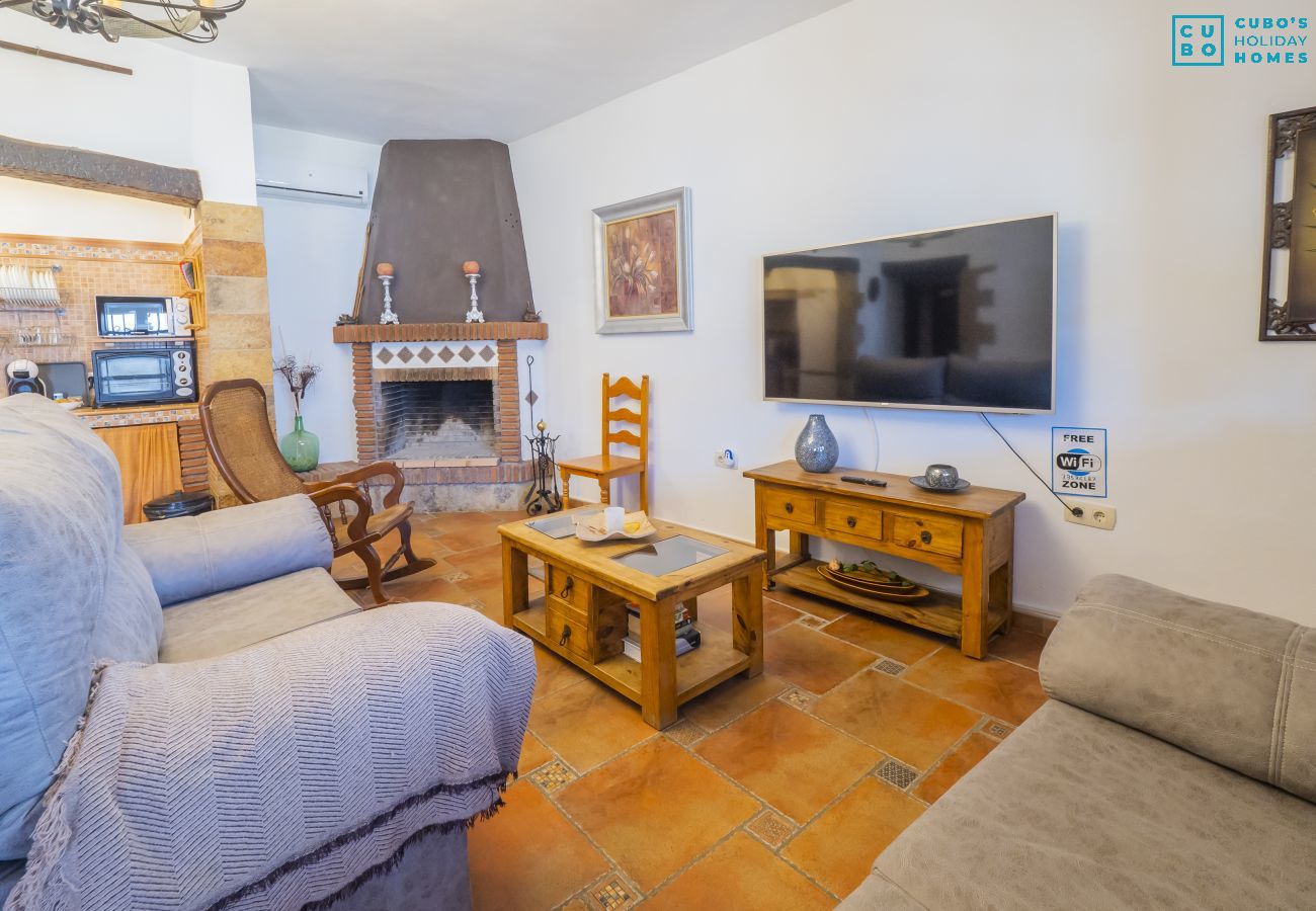 Salon de cette Finca à Cártama