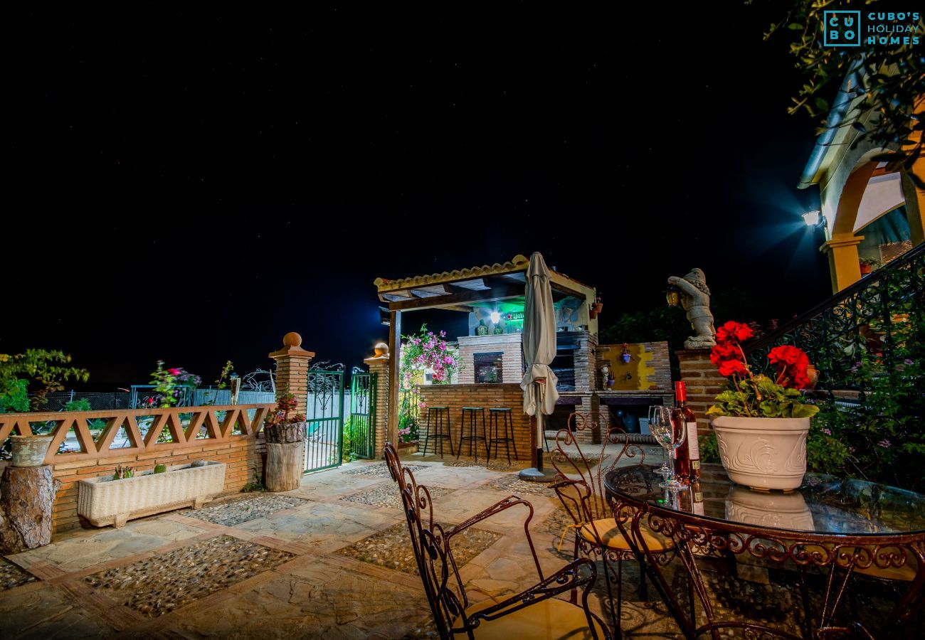 Terrasse de cette villa à Ardales